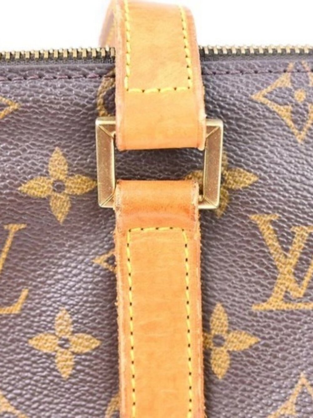 BUYIT03 LOUIS VUITTON CABAS MEZZO HAND TOTE BAG MONOGRAM M51151 AR0020 YQ07495 - Picture 5 of 15